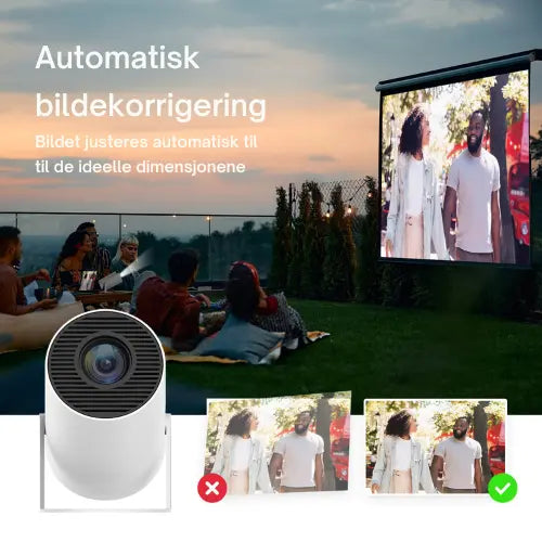 Projektor for spill | TV og mobil - i 4K Scandic Prestige