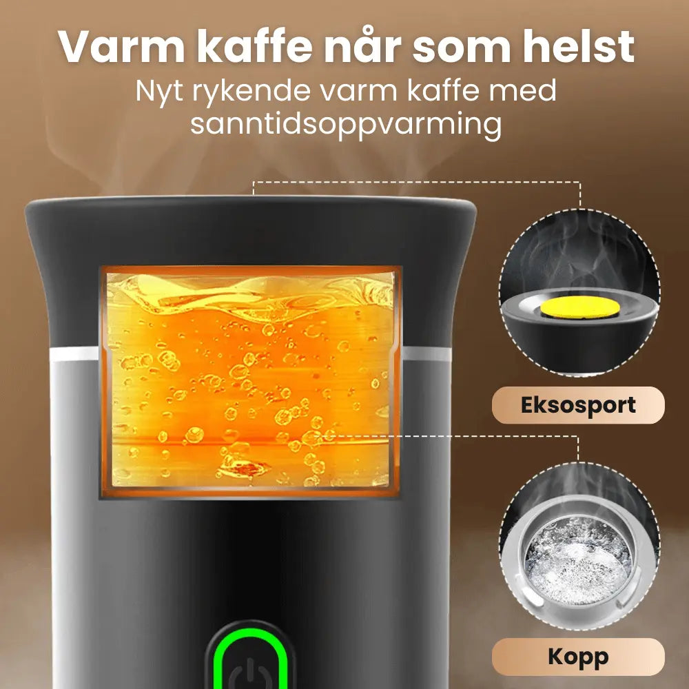 BrewMate Bærbar Espresso Maskin - MEGA SALG FOR BLACK FRIDAY ! Scandic Prestige